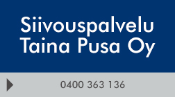 Siivouspalvelu Taina Pusa Oy logo